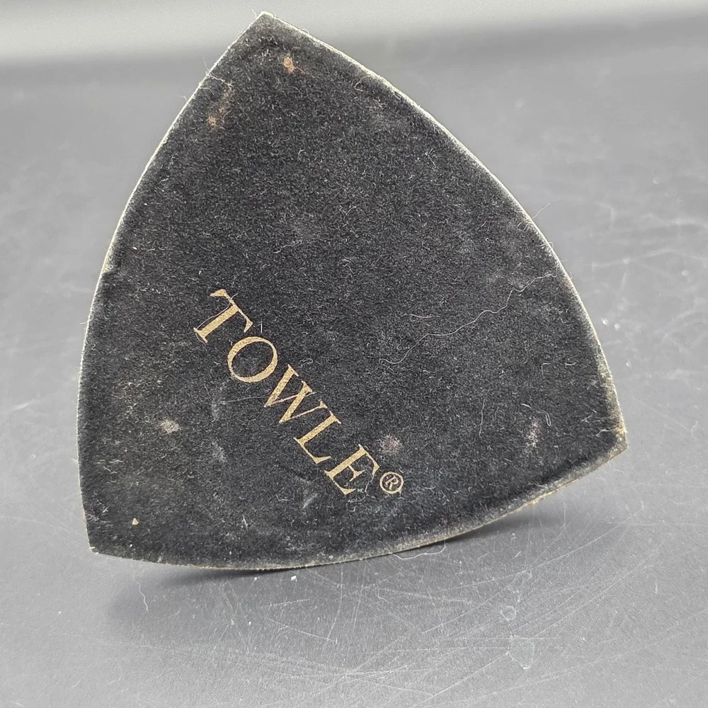 Towle Silver Plated Candlestick‎ Holder Triangle Base Home Decor Vintage